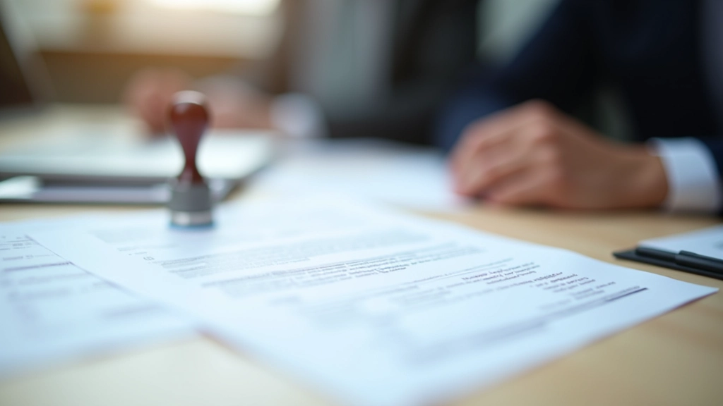 Pracovní stůl s administrativními formuláři a dokumenty pro změnu daňového režimu